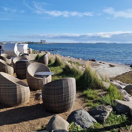 Wohnwagen Auf Dem Wulfenerhals Ca 150M Bis Zum Meer Fehmarn Bagian luar foto